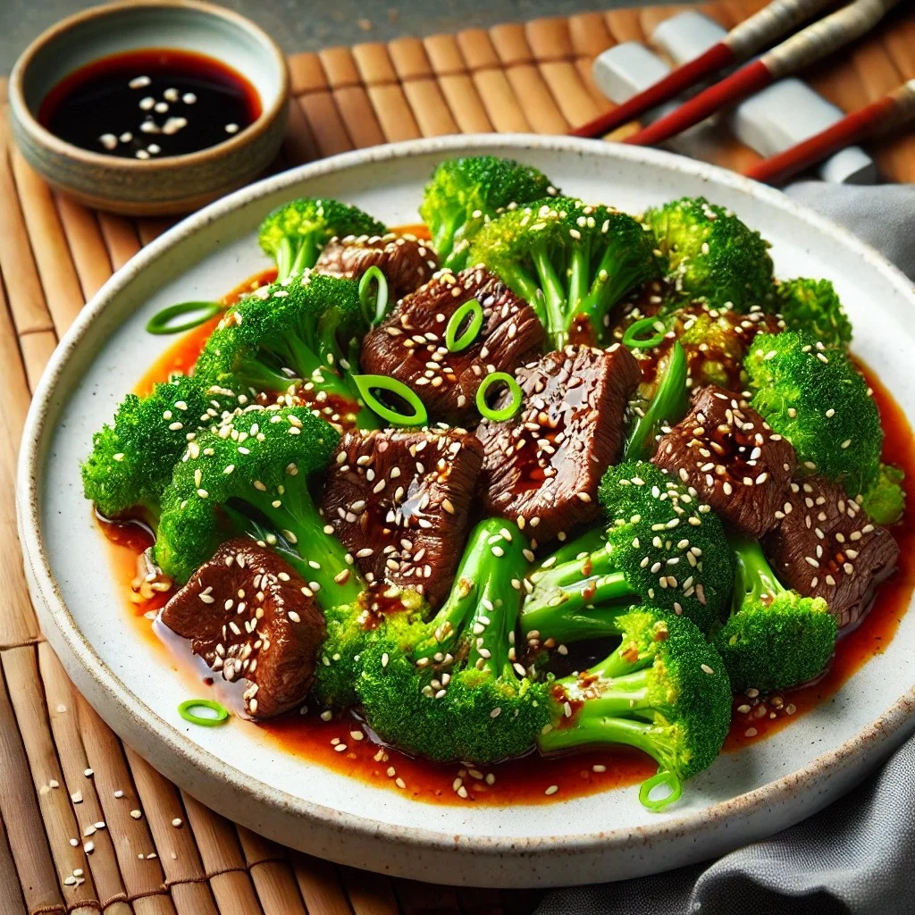 Beef and Broccoli Stir-Fry with Ginger Soy Sauce Recipe