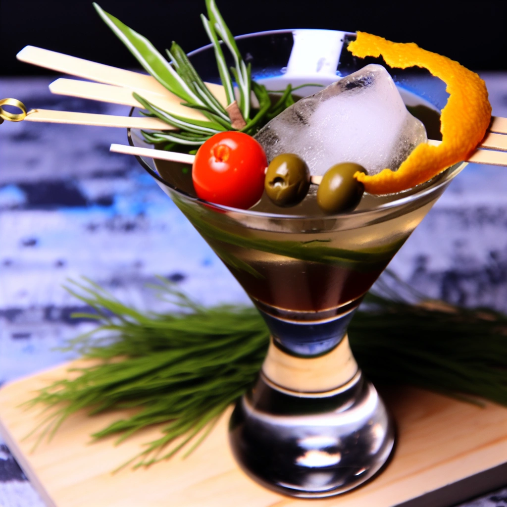 Bold And Briny Dirty Martini Recipe