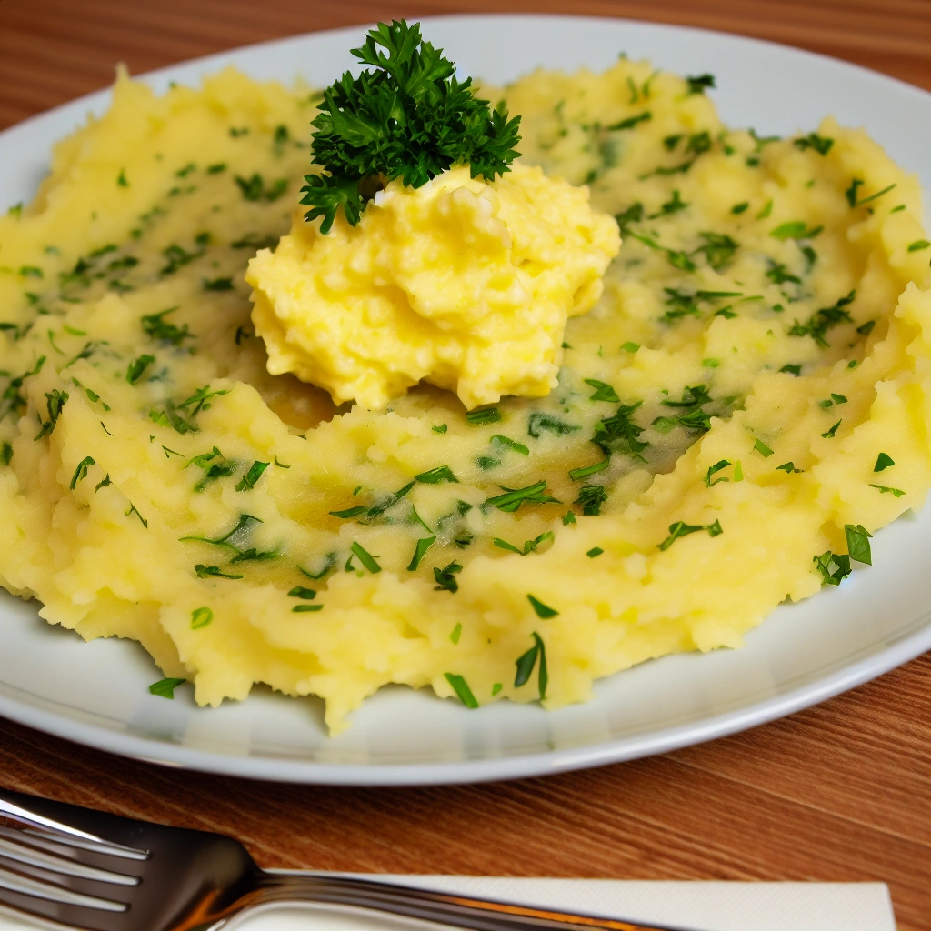 Buttery Herb Smashed Potatoes Recipe