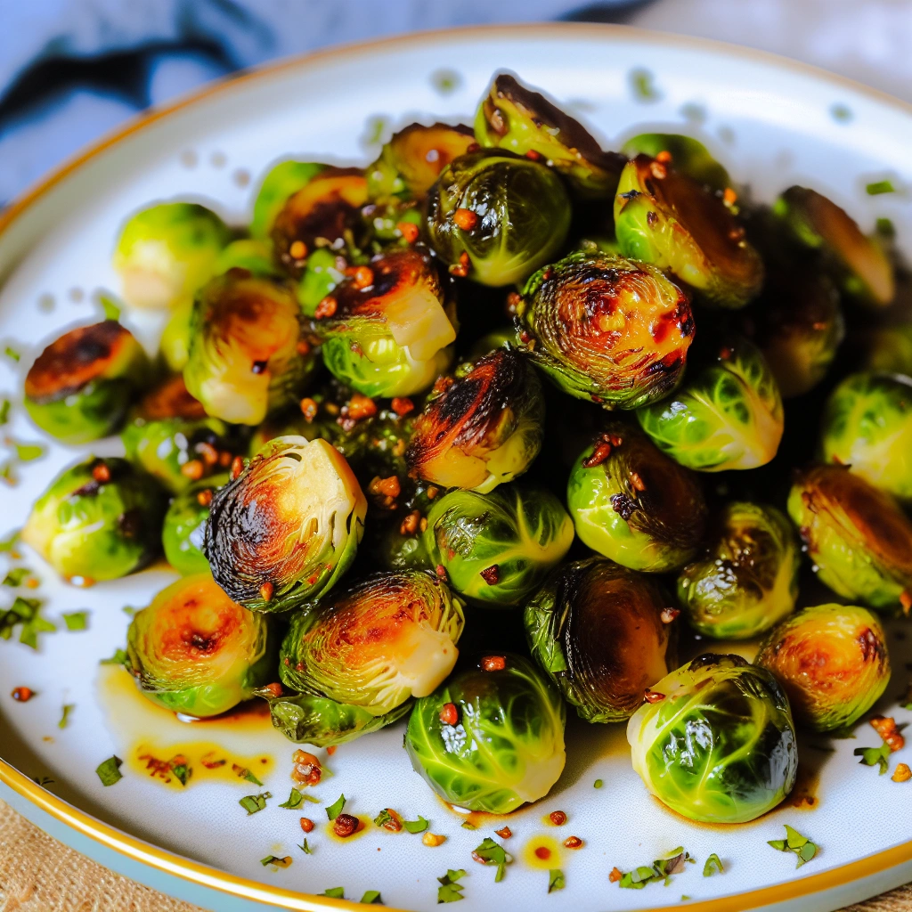 Caramelized Roasted Brussel Sprouts Recipe