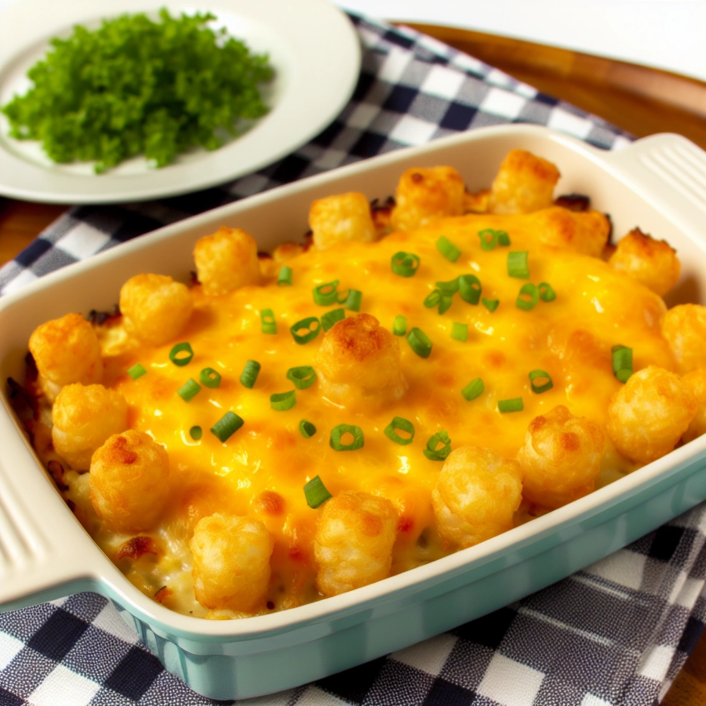 Cheesy Tater Tot Casserole Recipe