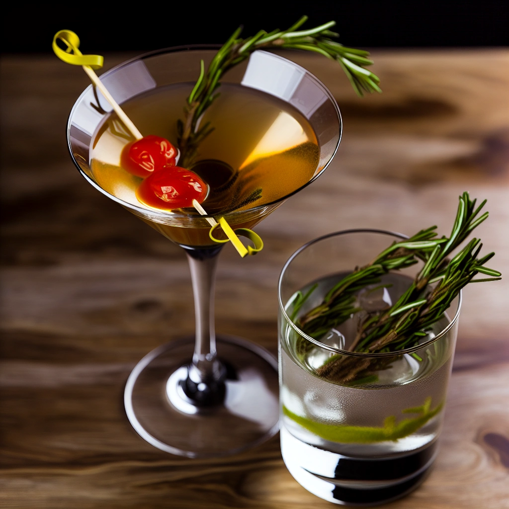 Classic Dirty Martini With a Twist Recipe