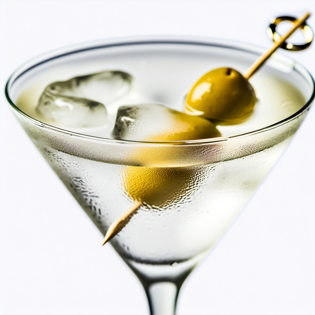 Classic Dirty Martini with Premium Vodka Recipe