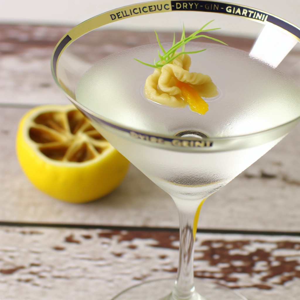 Classic Dry Gin Martini Recipe