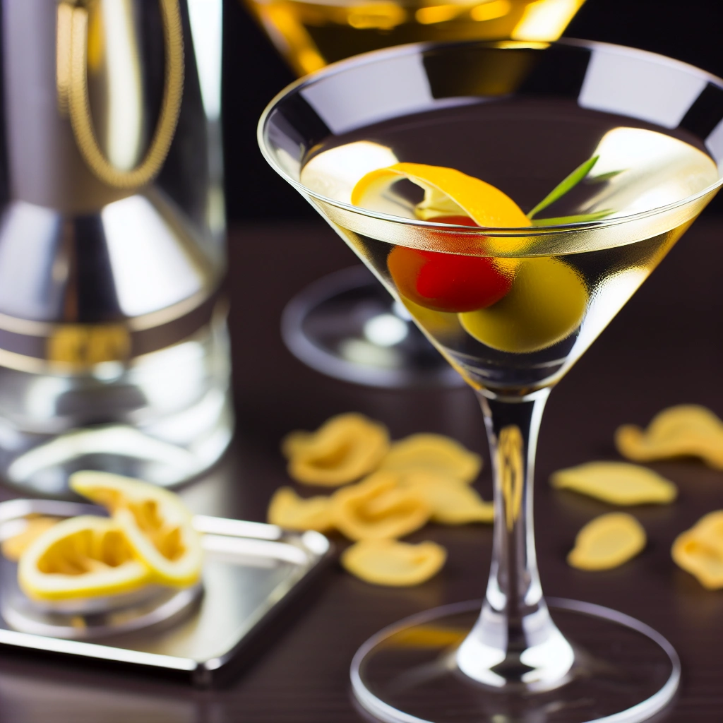 Classic Dry Martini Cocktail Recipe