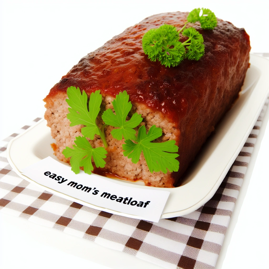 Classic Easy Mom's Meatloaf Recipe