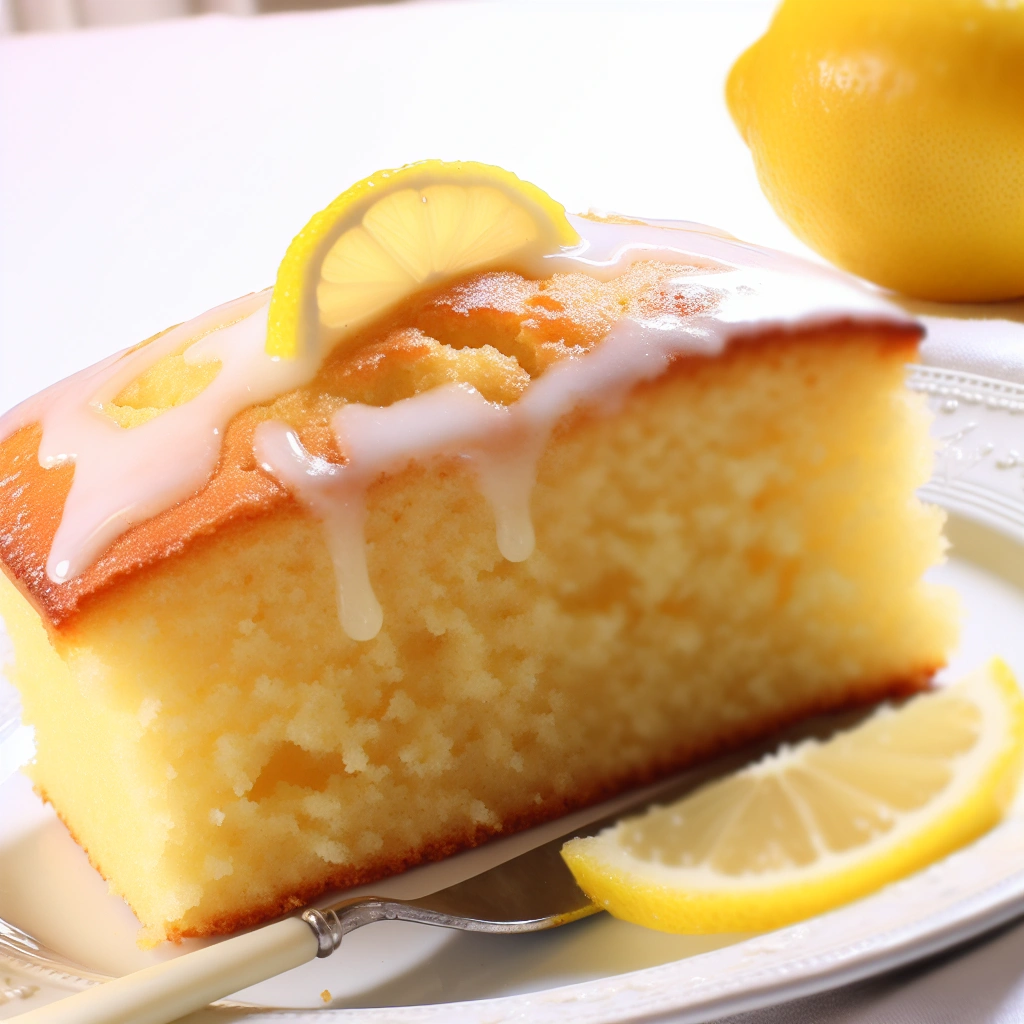 Classic Lemon Drizzle Cake Recipe