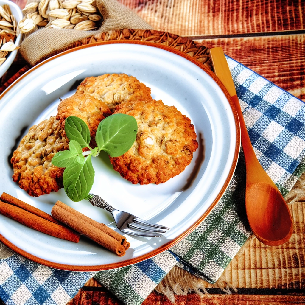 Classic Rustic Oatmeal Cookies Recipe