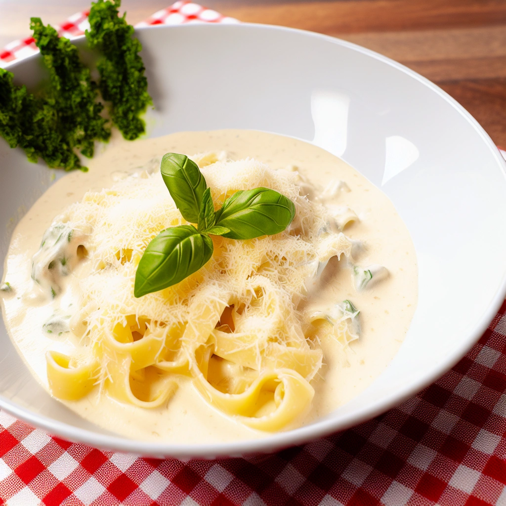 Creamy Alfredo Sauce with Parmesan Recipe