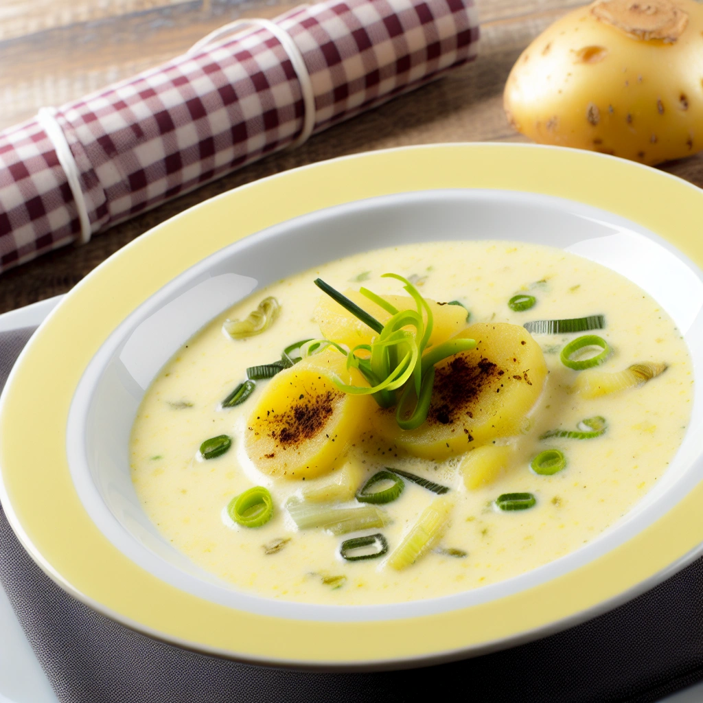 Creamy Leek and Potato Veloute Recipe