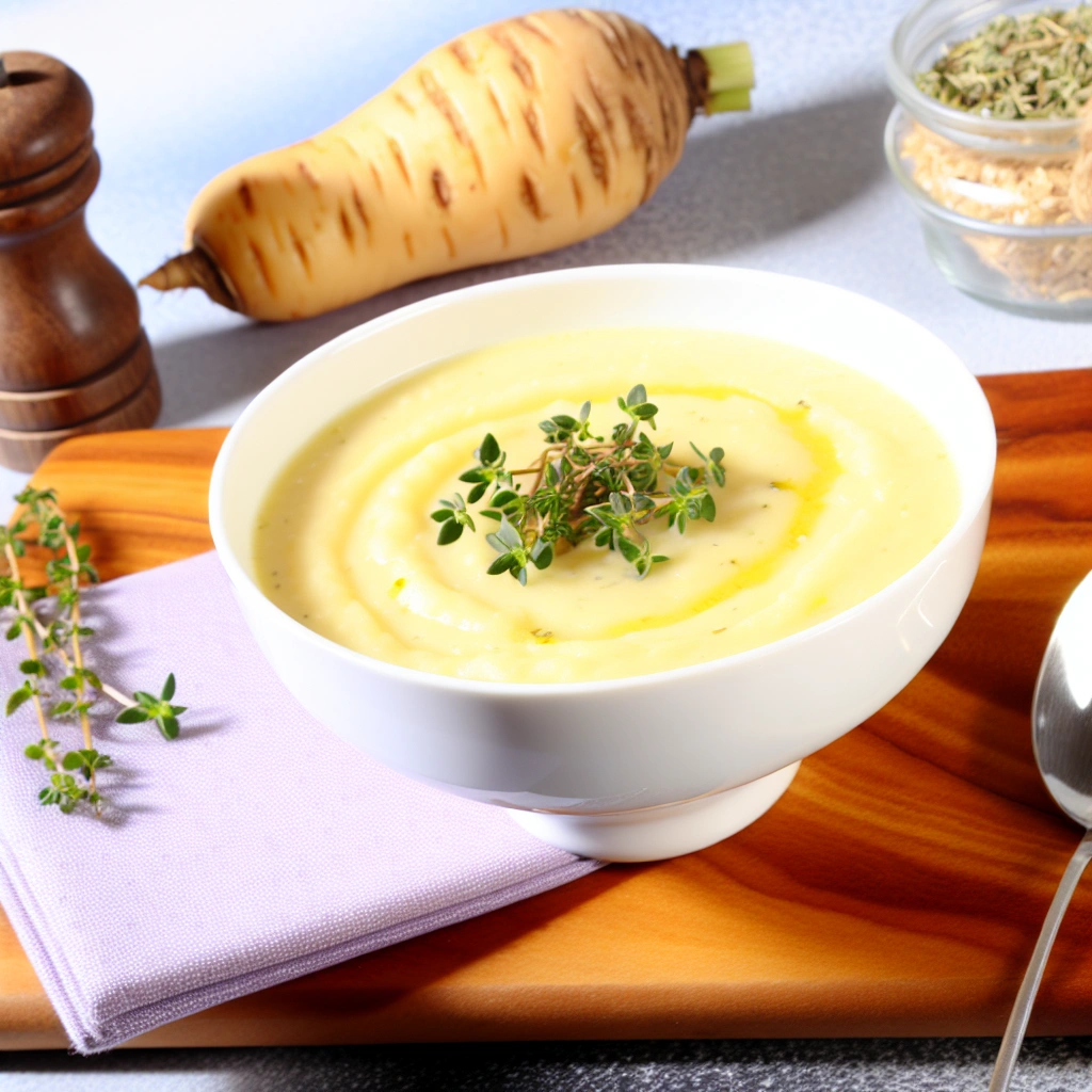 Creamy Parsnip And Thyme Soup Recipe