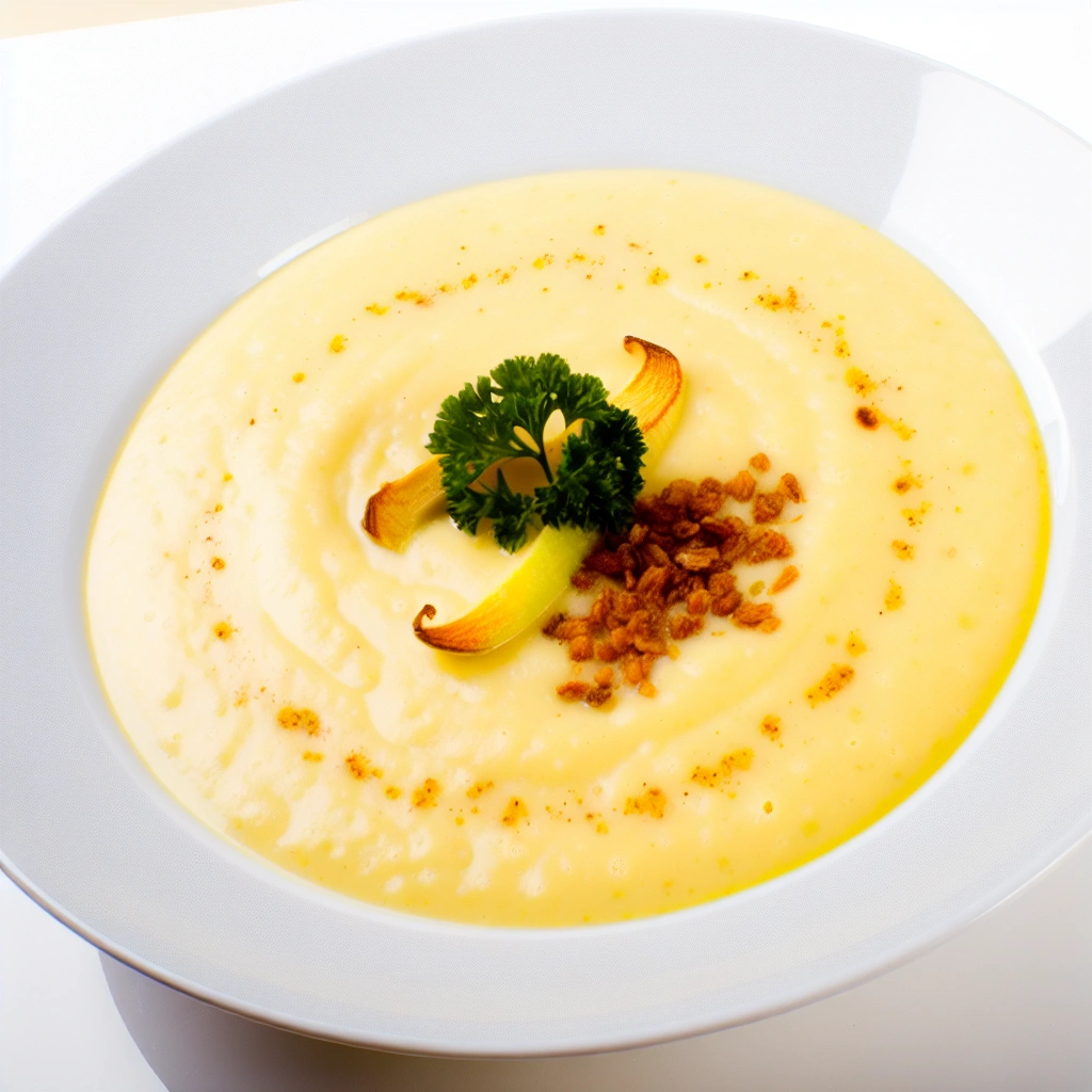 Creamy Parsnip Soup With A Hint Of Nutmeg Recipe