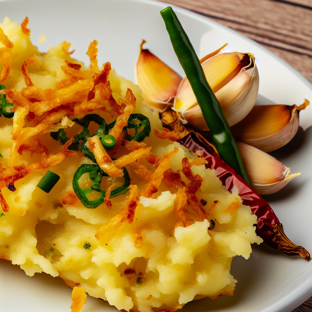 Crispy Garlic Butter Smashed Potatoes Recipe