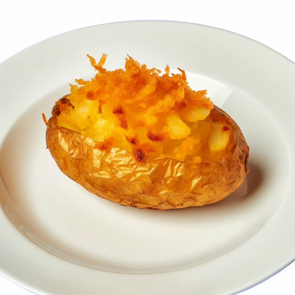 Crispy Golden Baked Potato Recipe