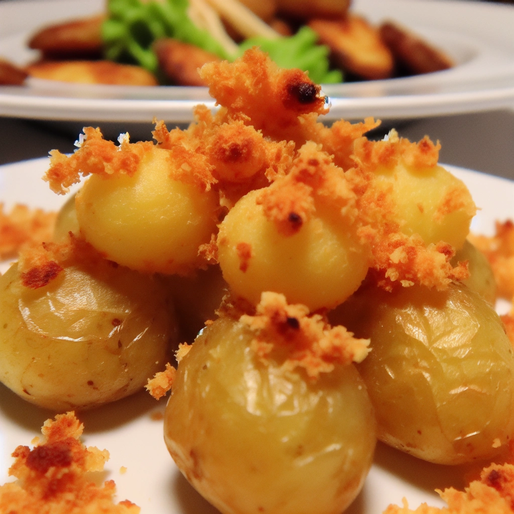 Crispy Golden Smashed Baby Potatoes Recipe