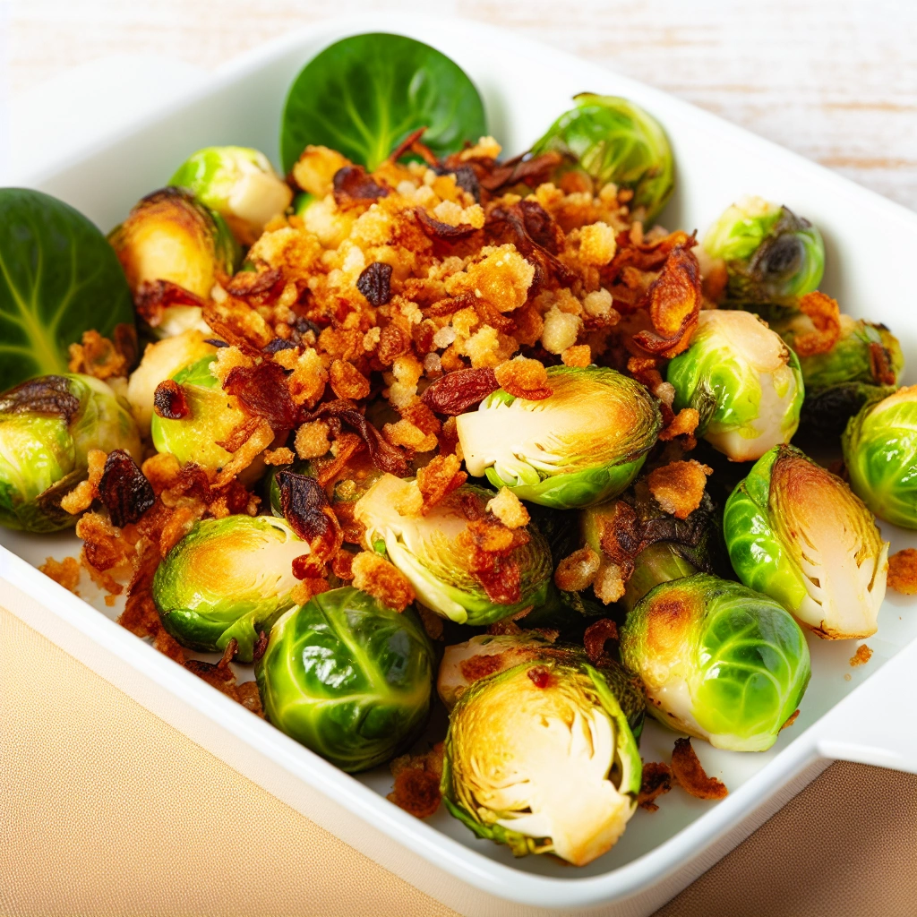 Crispy Oven Roasted Brussels Sprouts Recipe