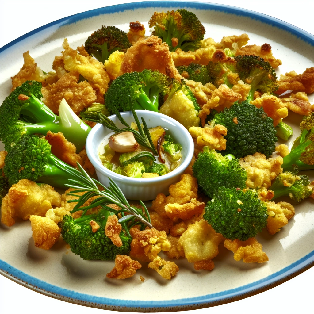 Crispy Oven Roasted Garlic Broccoli Recipe
