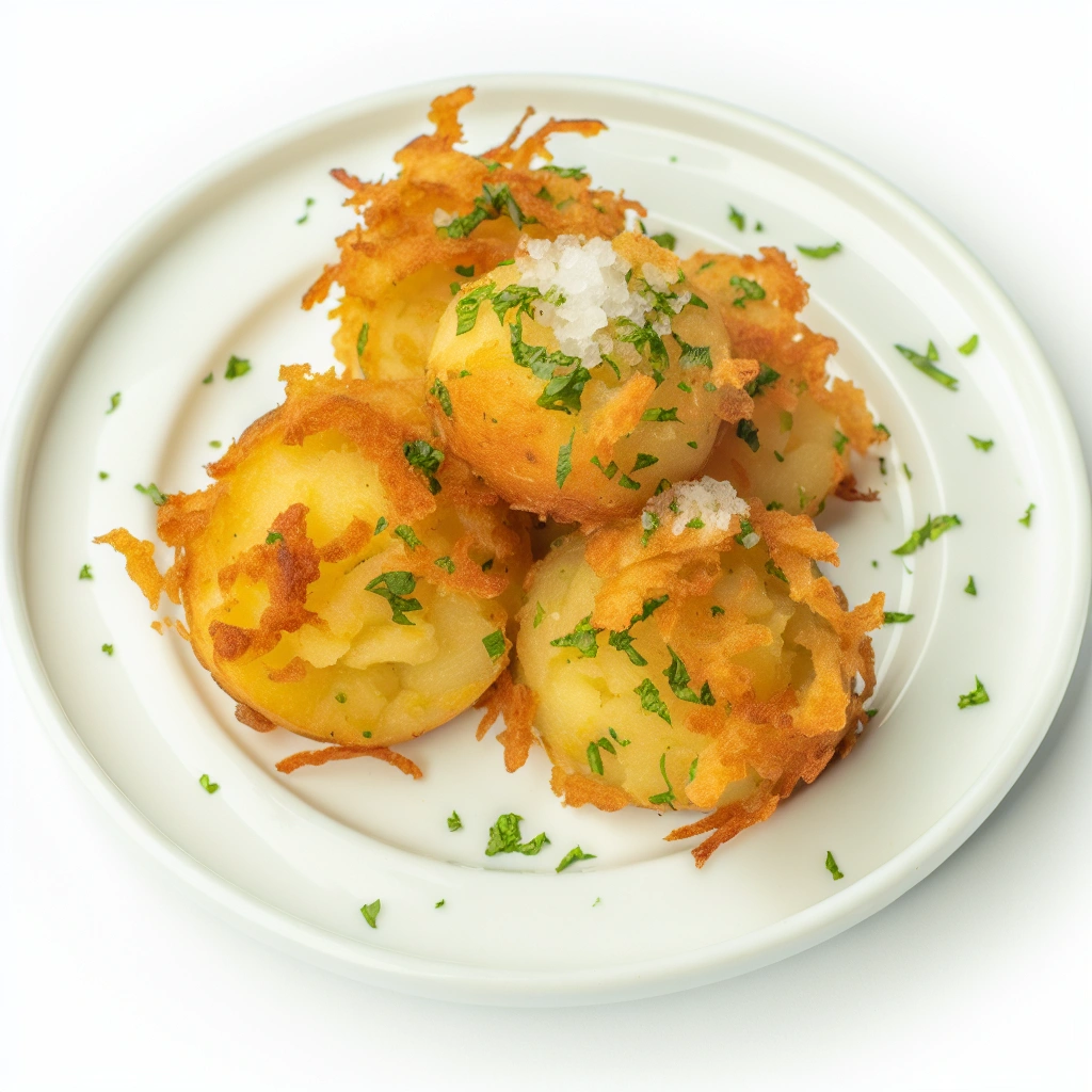 Crispy Smashed Garlic Herb Potatoes Recipe