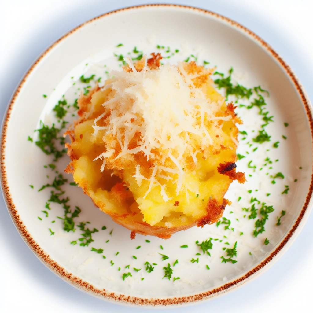 Crispy Smashed Parmesan Potatoes Recipe