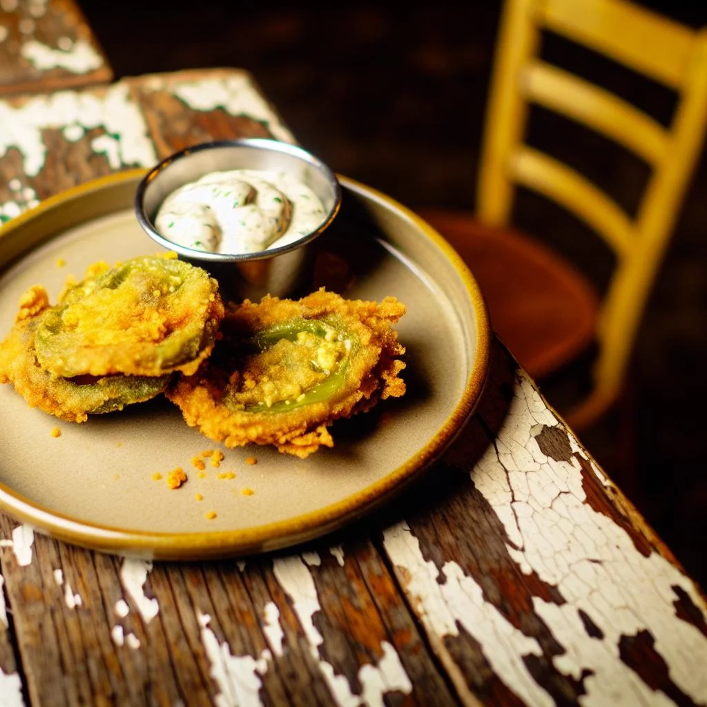 Crispy Southern Fried Green Tomatoes with Remoulade Sauce Recipe