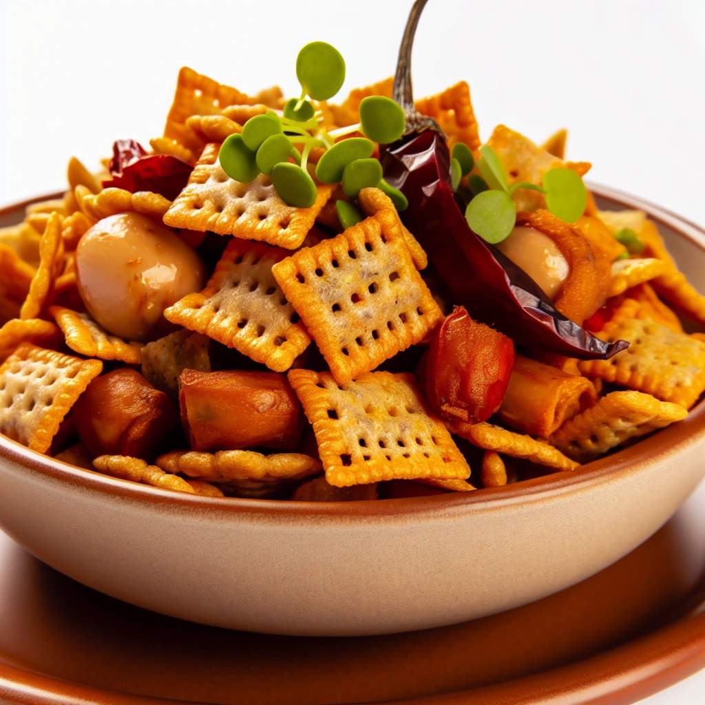 Crunchy Chex Snack Mix with Savory Twist Recipe