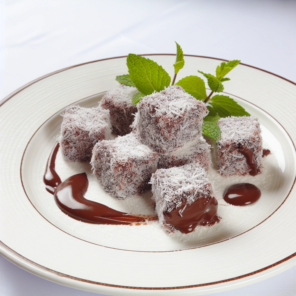 Decadent Chocolate Coated Lamingtons Recipe
