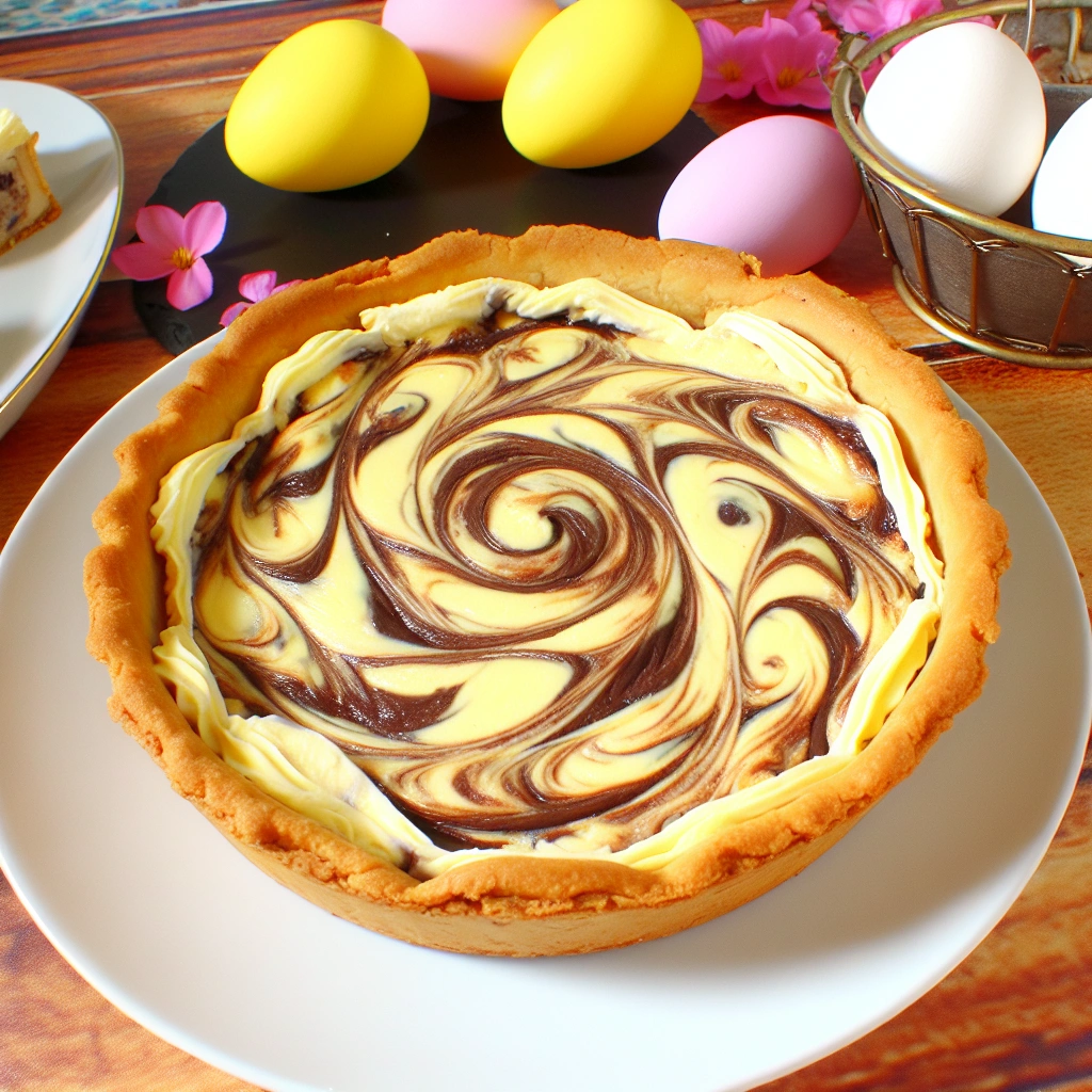 Decadent Easter Swirl Dessert Pie Recipe