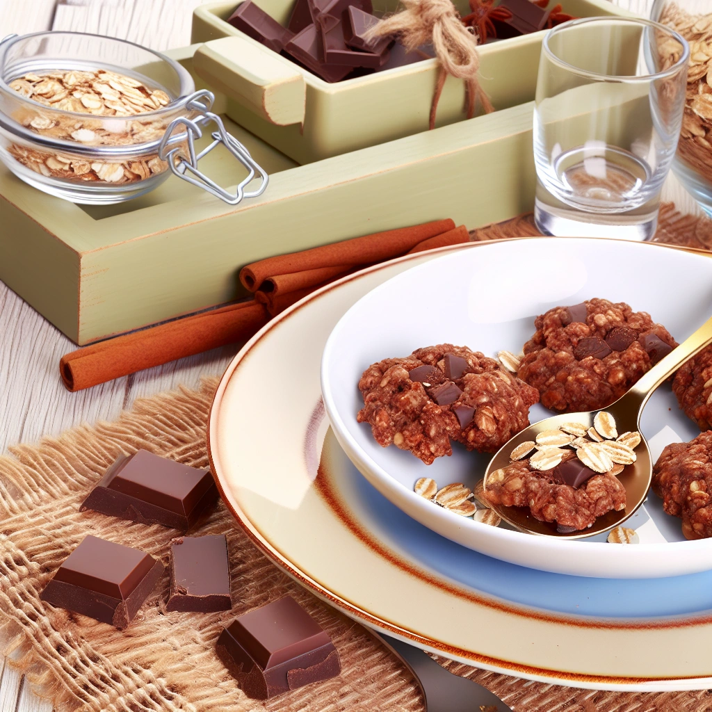 Easy No Bake Chocolate Oat Cookies Recipe