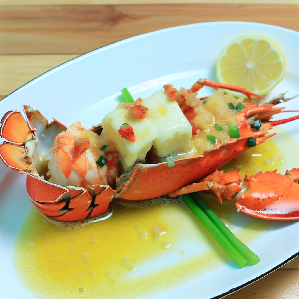 Garlic Butter Baked Lobster Tail Recipe