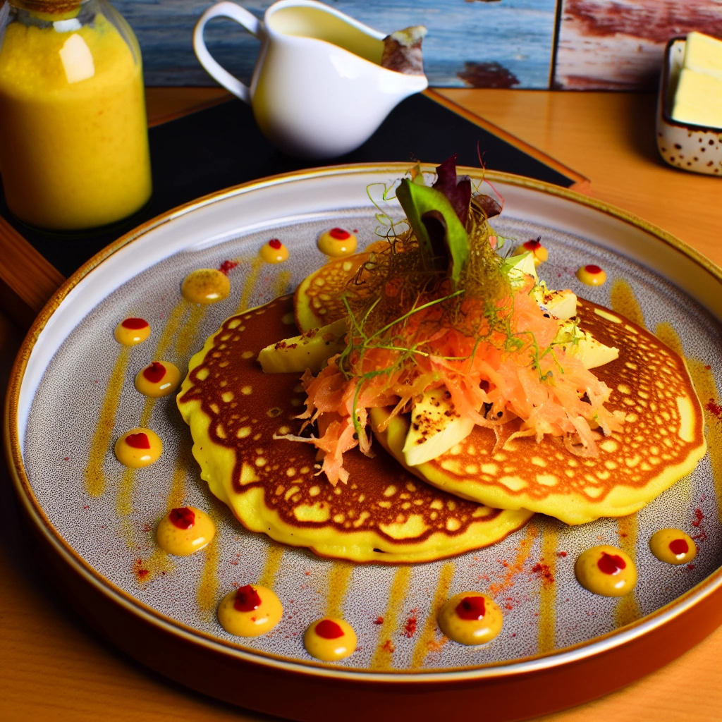 Golden American Style Pancakes Recipe