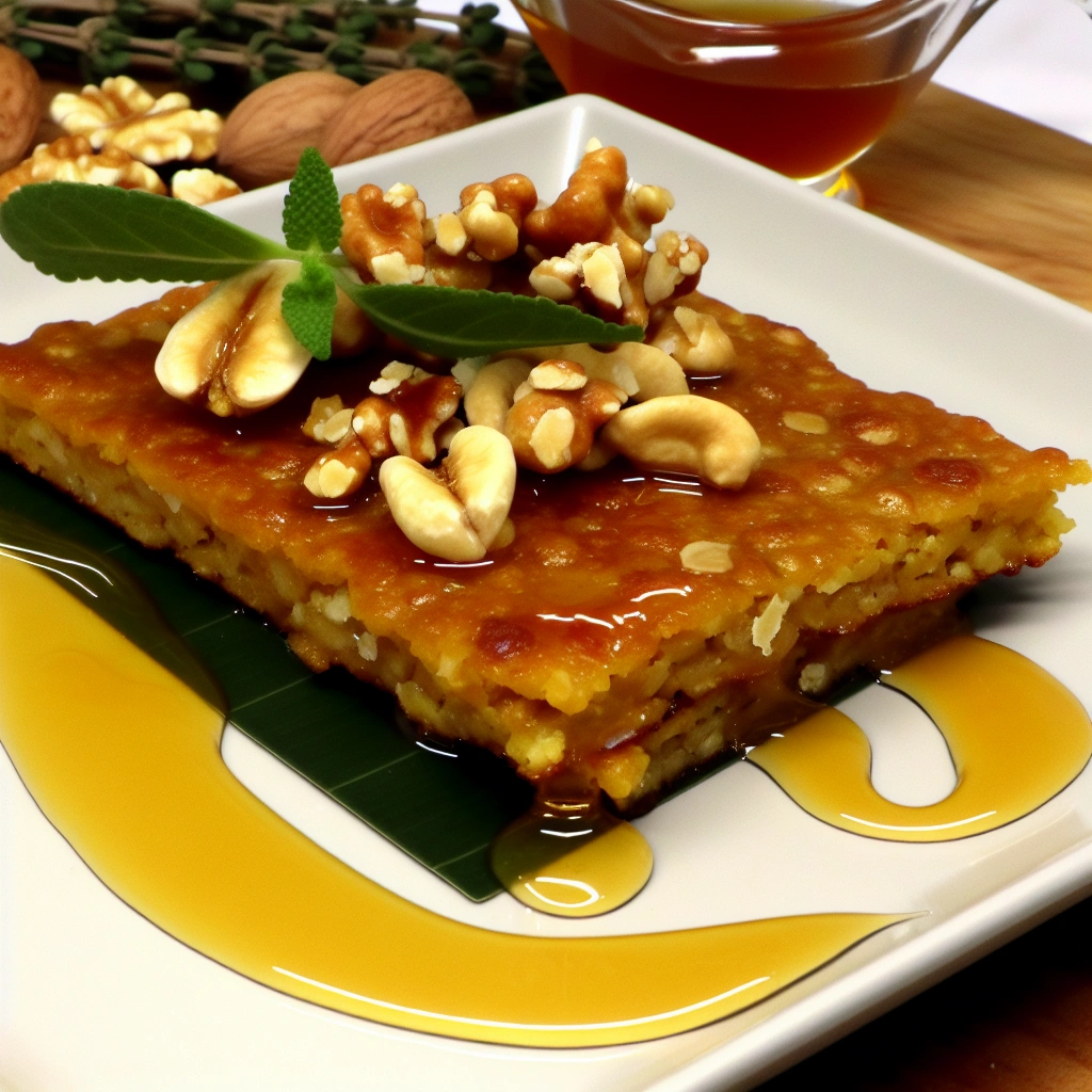 Golden Honey Nut Flapjacks Recipe