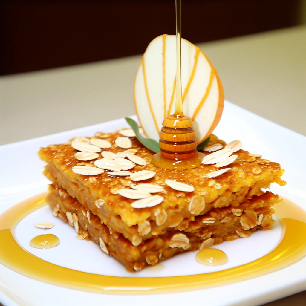 Golden Oat Flapjacks With Honey Recipe