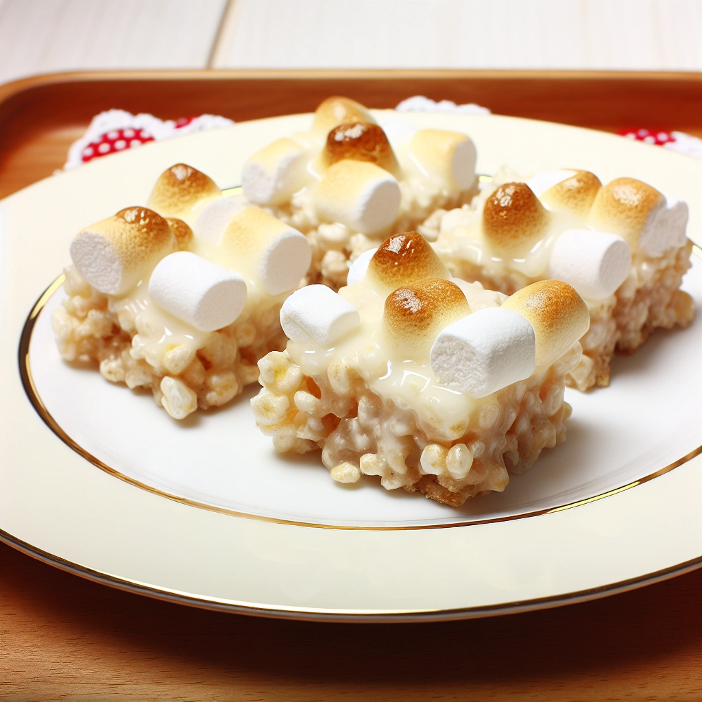 Gooey Marshmallow Rice Krispie Bars Recipe