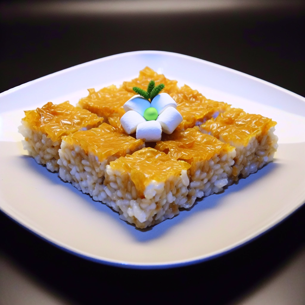 Gooey Marshmallow Rice Squares Recipe