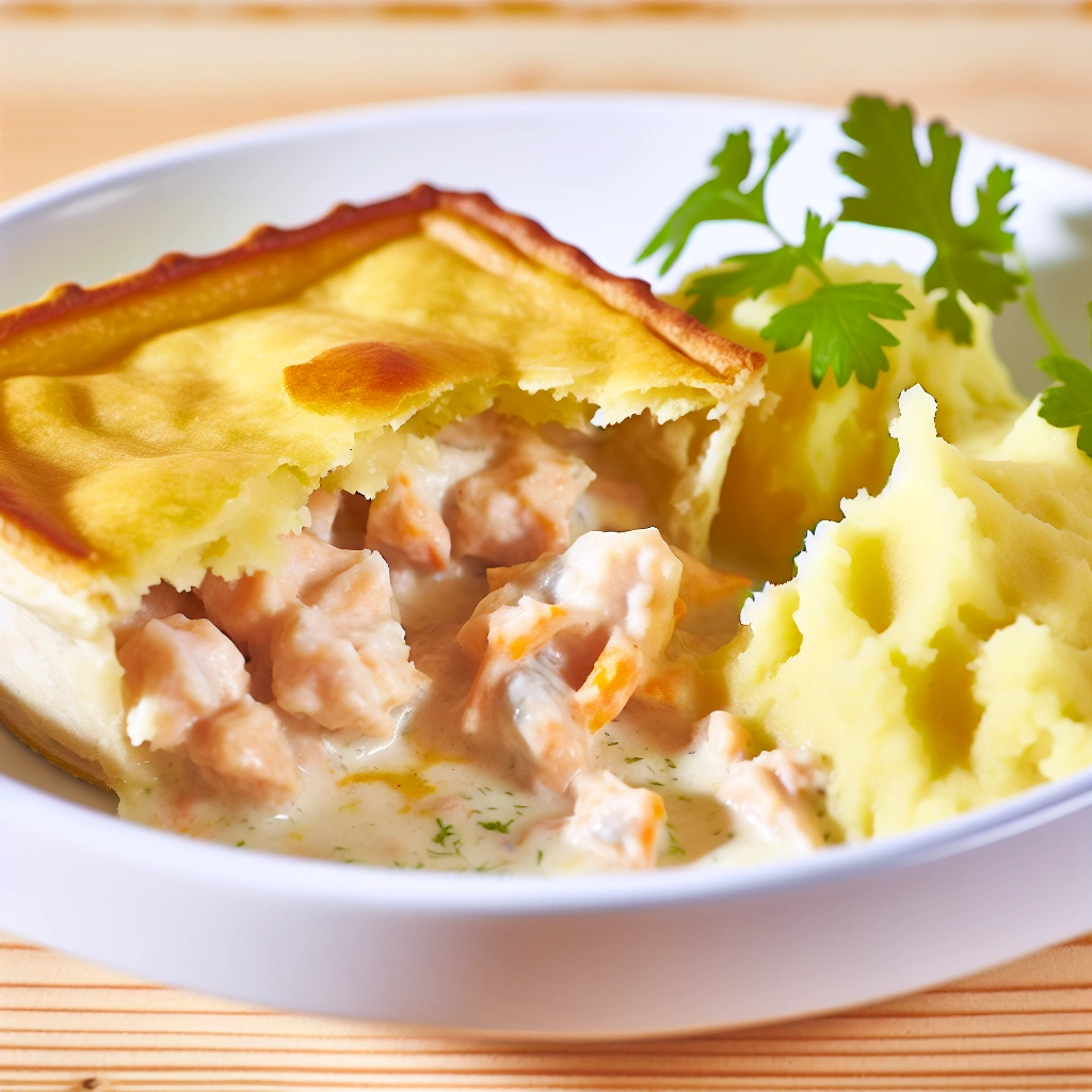 Hearty Fish Pie With Creamy Mash Recipe