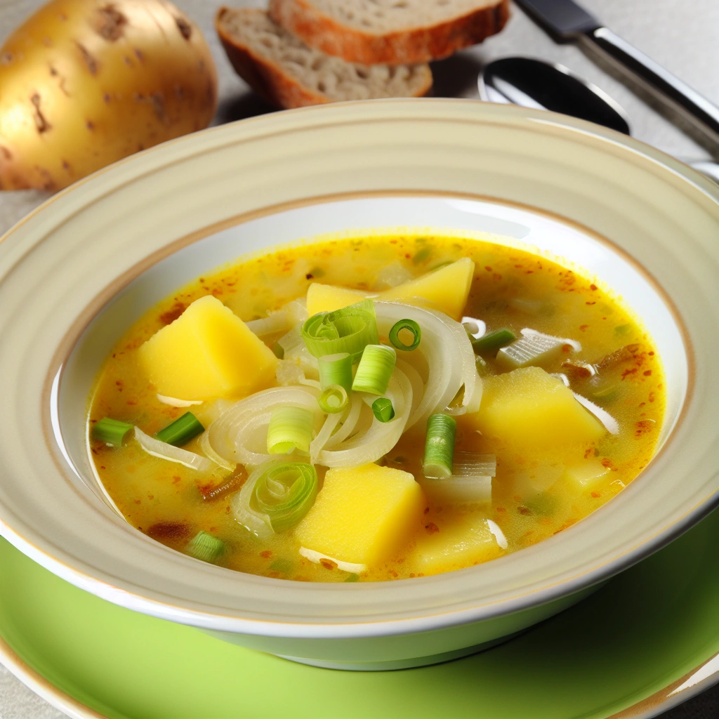 Hearty Leek Potato Soup Recipe