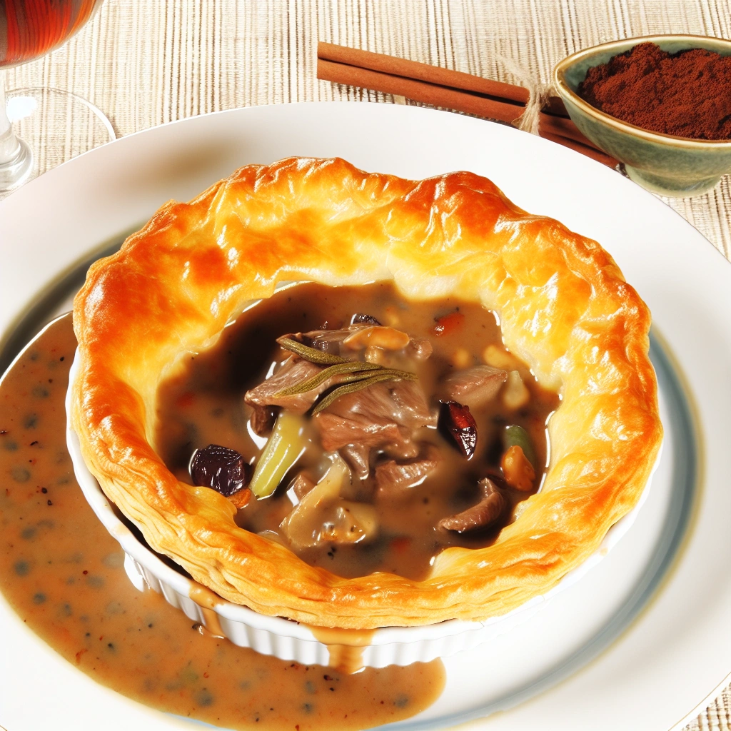 Hearty Steak and Gravy Pie Recipe