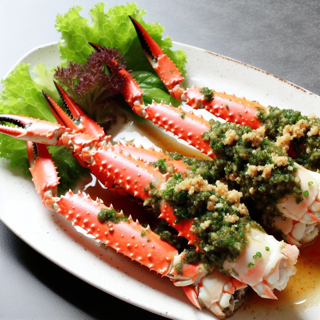 Herb-Seasoned Crab Legs Recipe