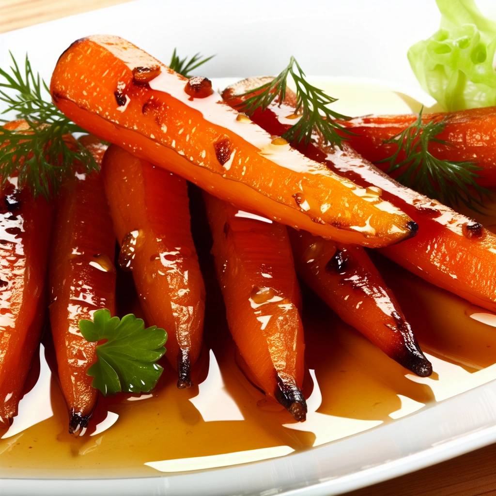 Honey Glazed Roasted Carrots Recipe