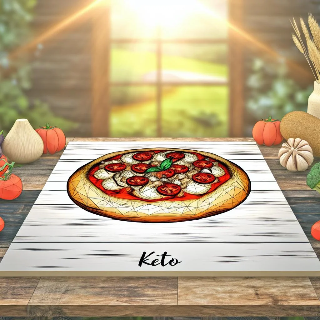 Keto Margherita Pizza Recipe