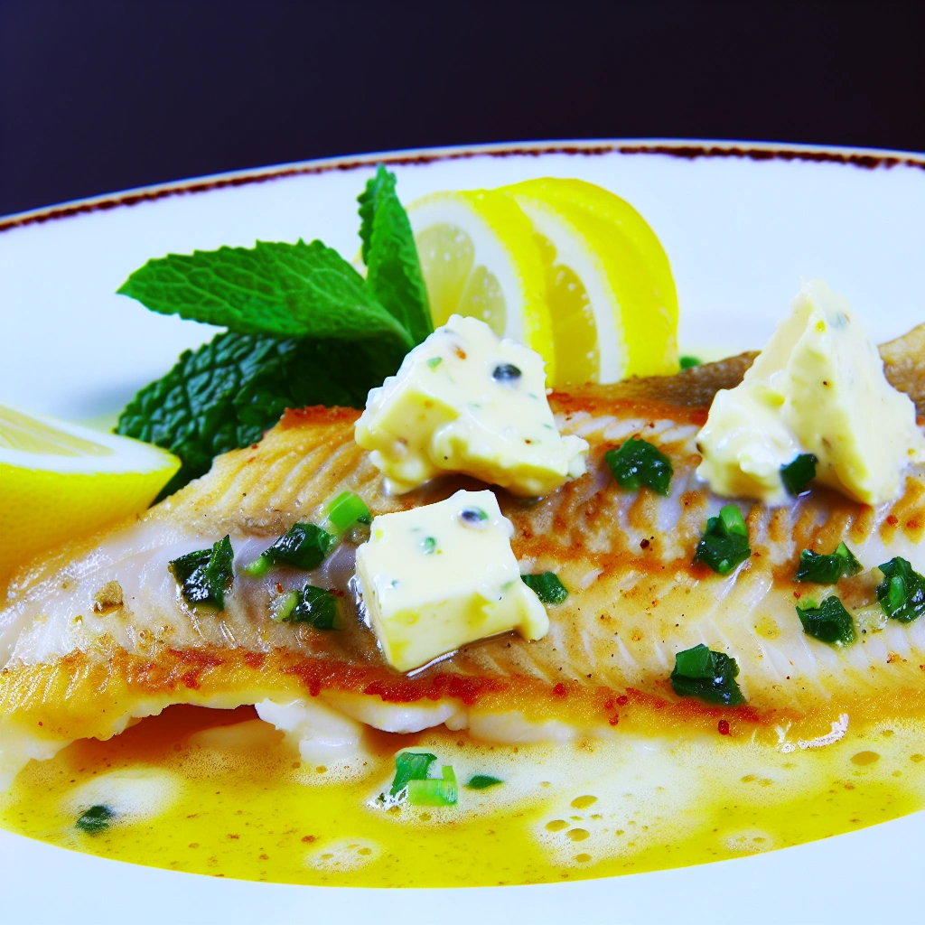 Lemon Butter Tilapia Fillets Recipe