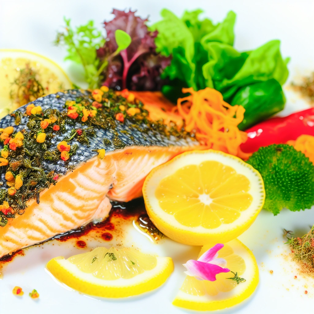 Lemon Herb Baked Salmon Recipe