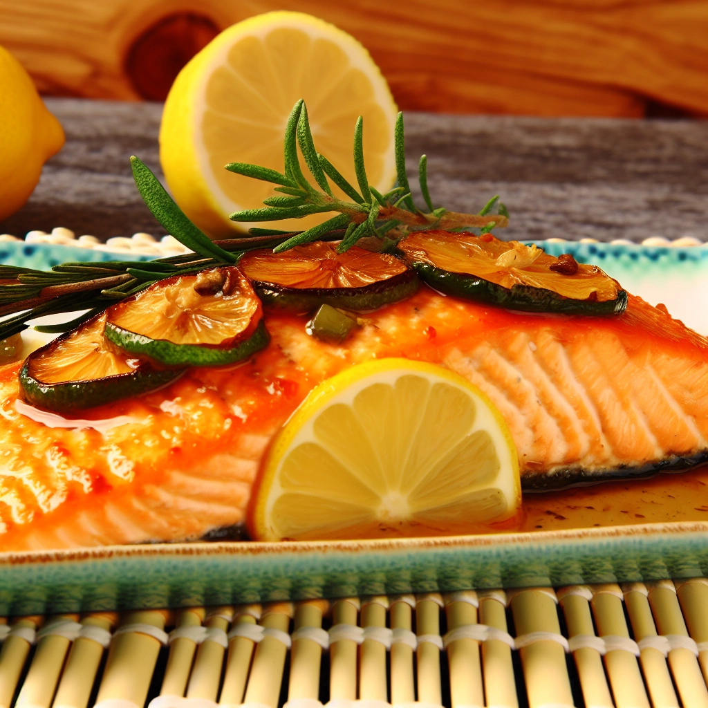 Oven-Baked Citrus Glazed Salmon Recipe