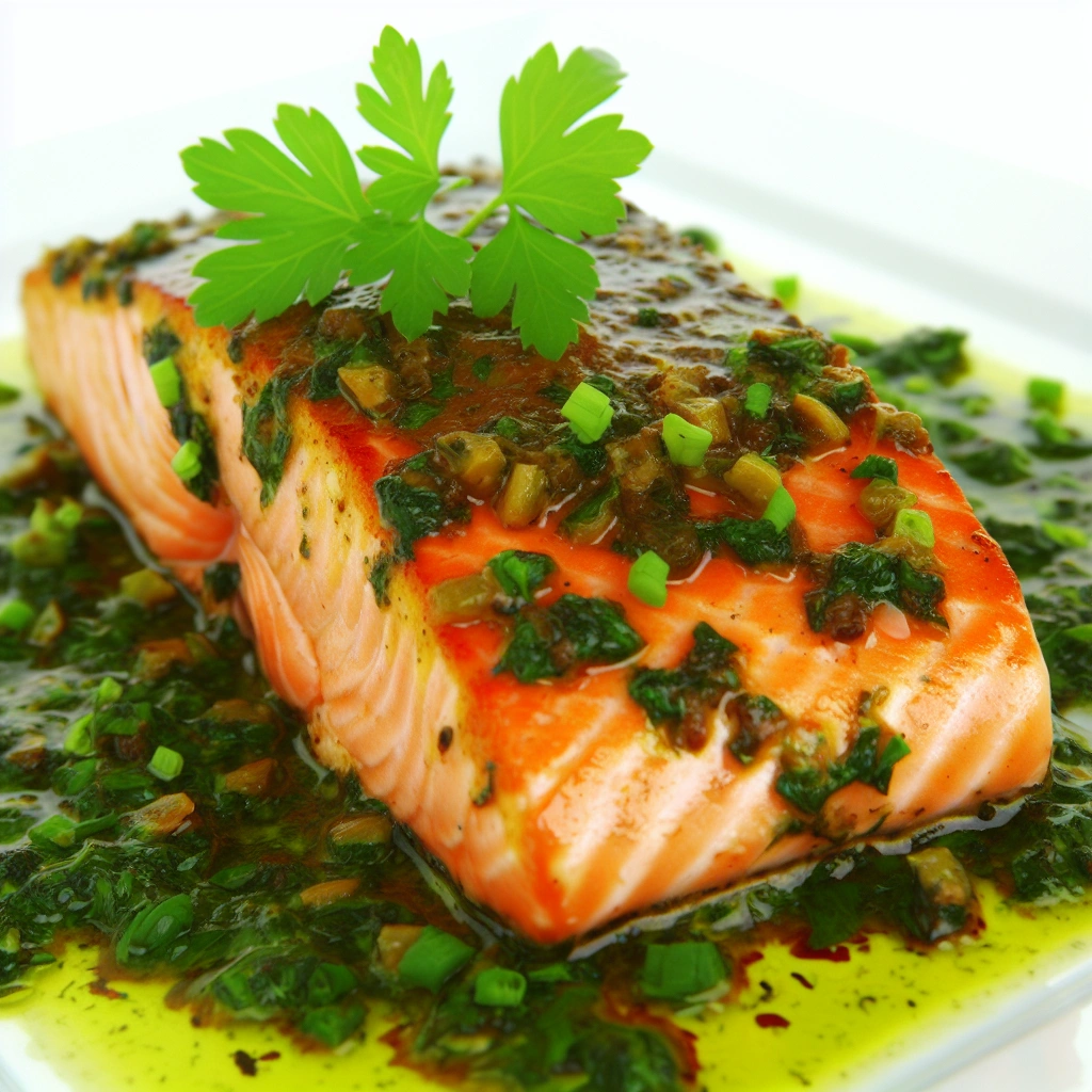 Oven Roasted Herb Salmon Recipe