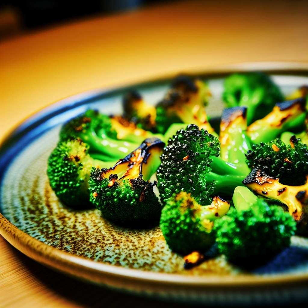 Perfectly Roasted Broccoli Florets Recipe