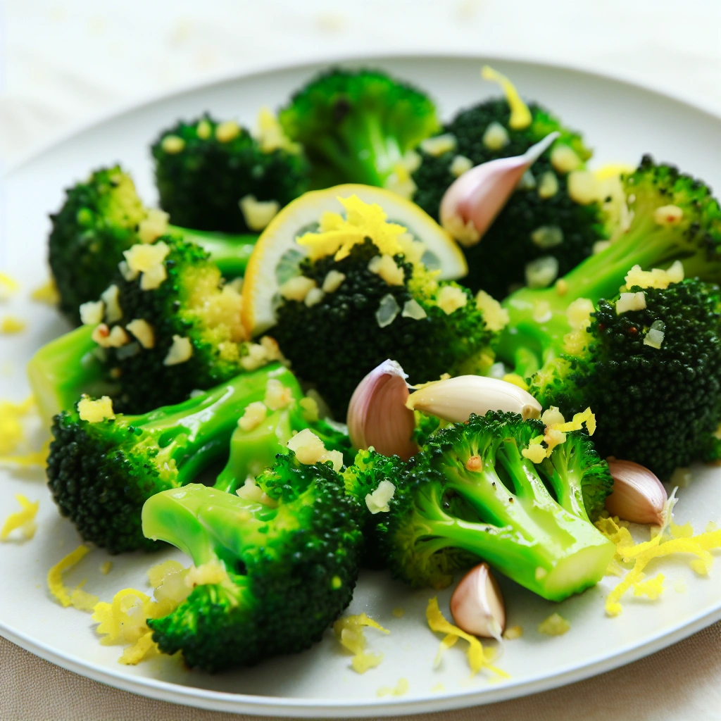 Perfectly Roasted Broccoli with Garlic and Lemon Recipe