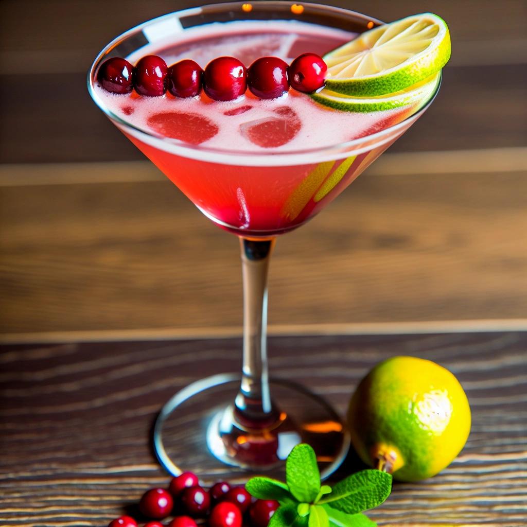 Refreshing Cosmopolitan With Tart Cranberry Recipe