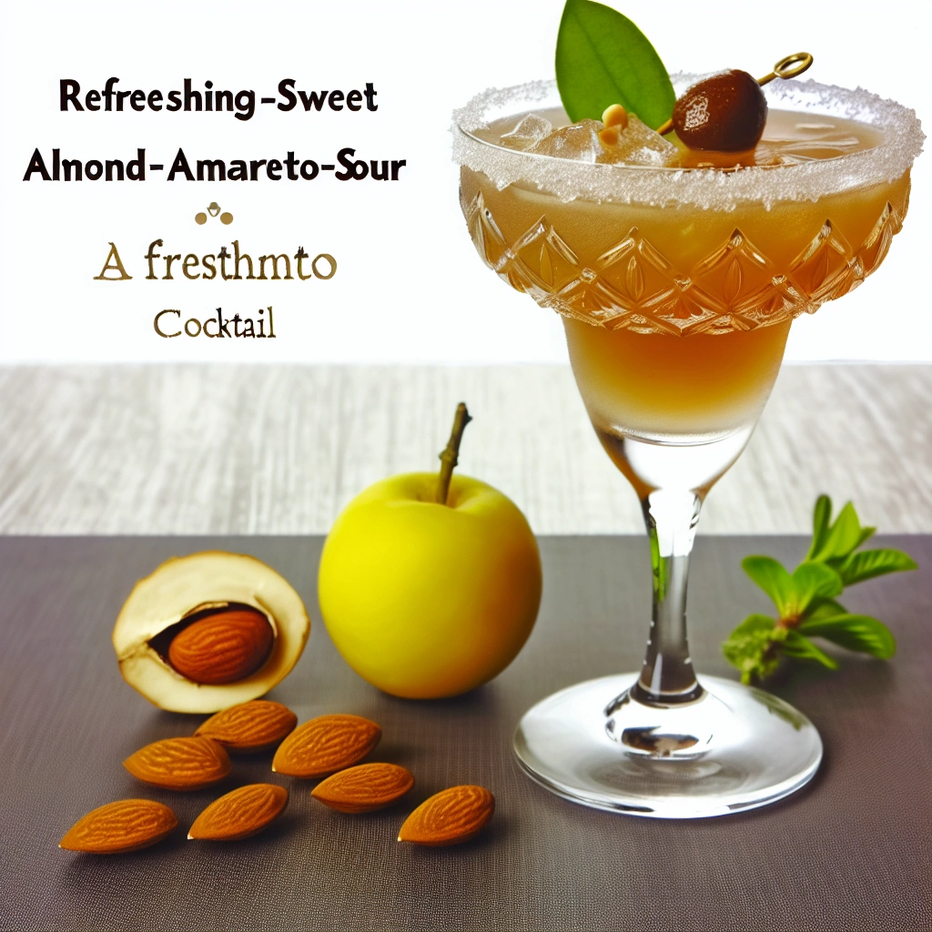 Refreshing Sweet Almond Amaretto Sour Recipe