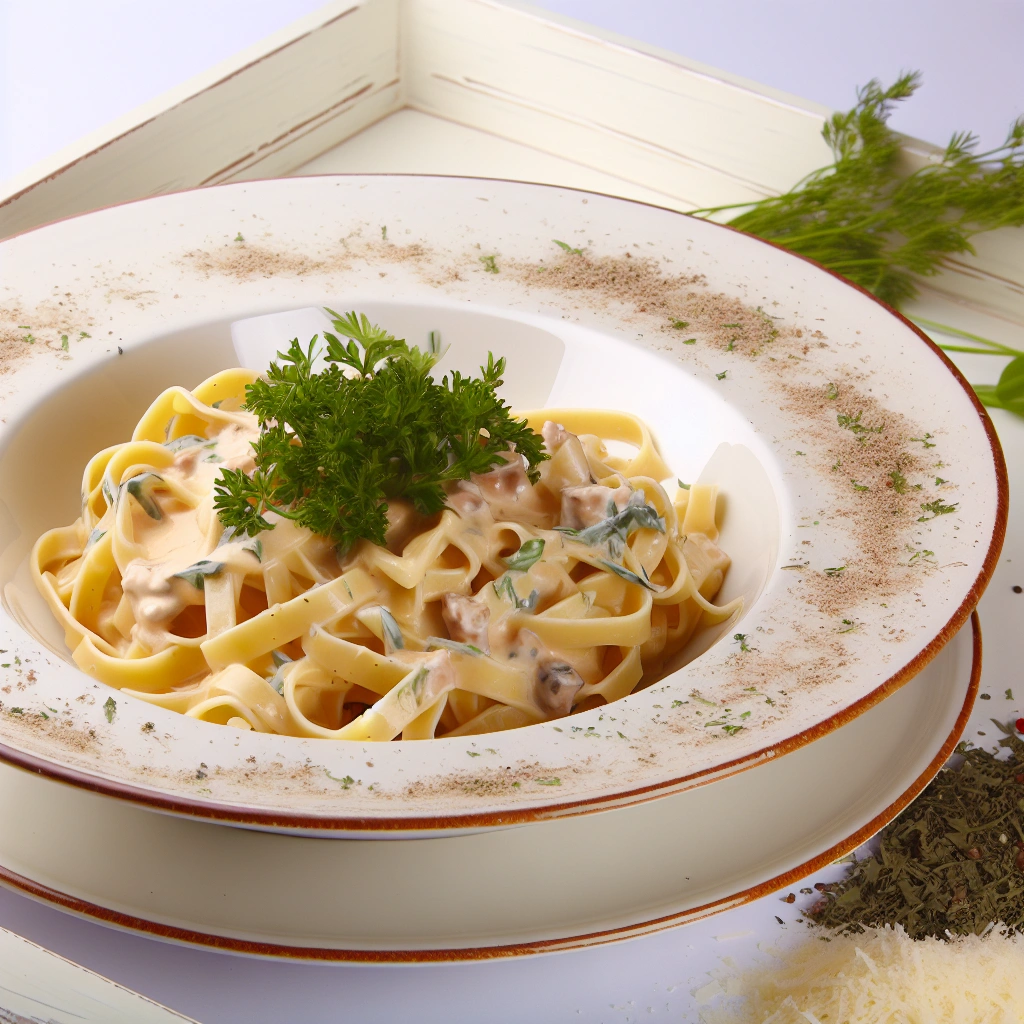Rich Creamy Fettuccine Alfredo Recipe