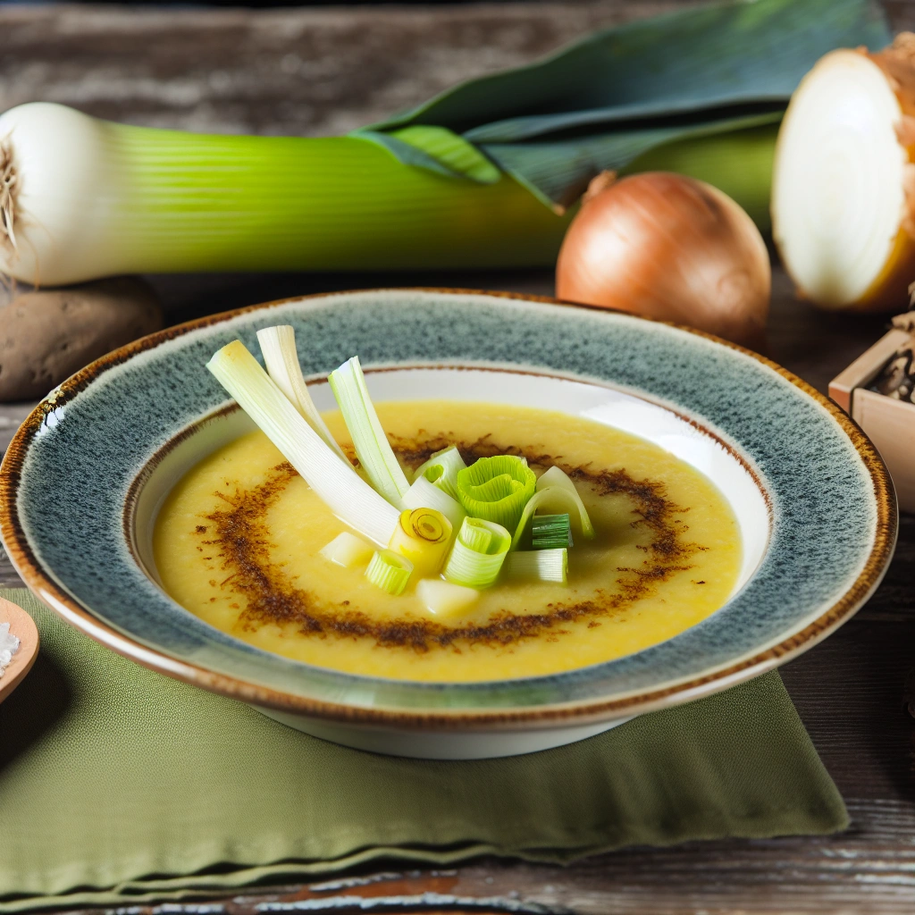 Rustic Leek and Potato Bisque Recipe